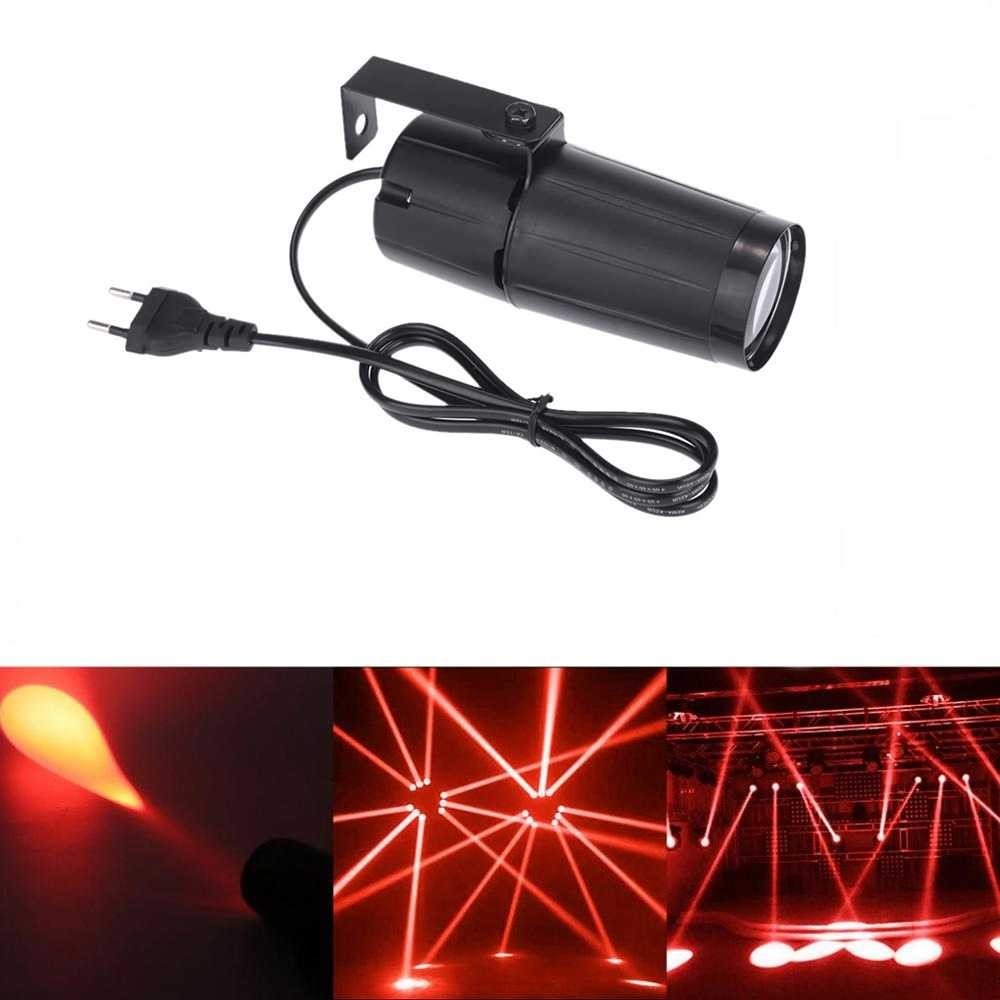 [COD] Lampu Dekorasi Kreasi Model Sorot Pesta Indoor LED Spotlight EU Plug 12 Degree 3W 240V Cahaya 