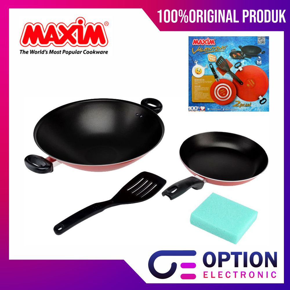 MAXIM VALENTINO WAJAN TEFLON SET - ORIGINAL