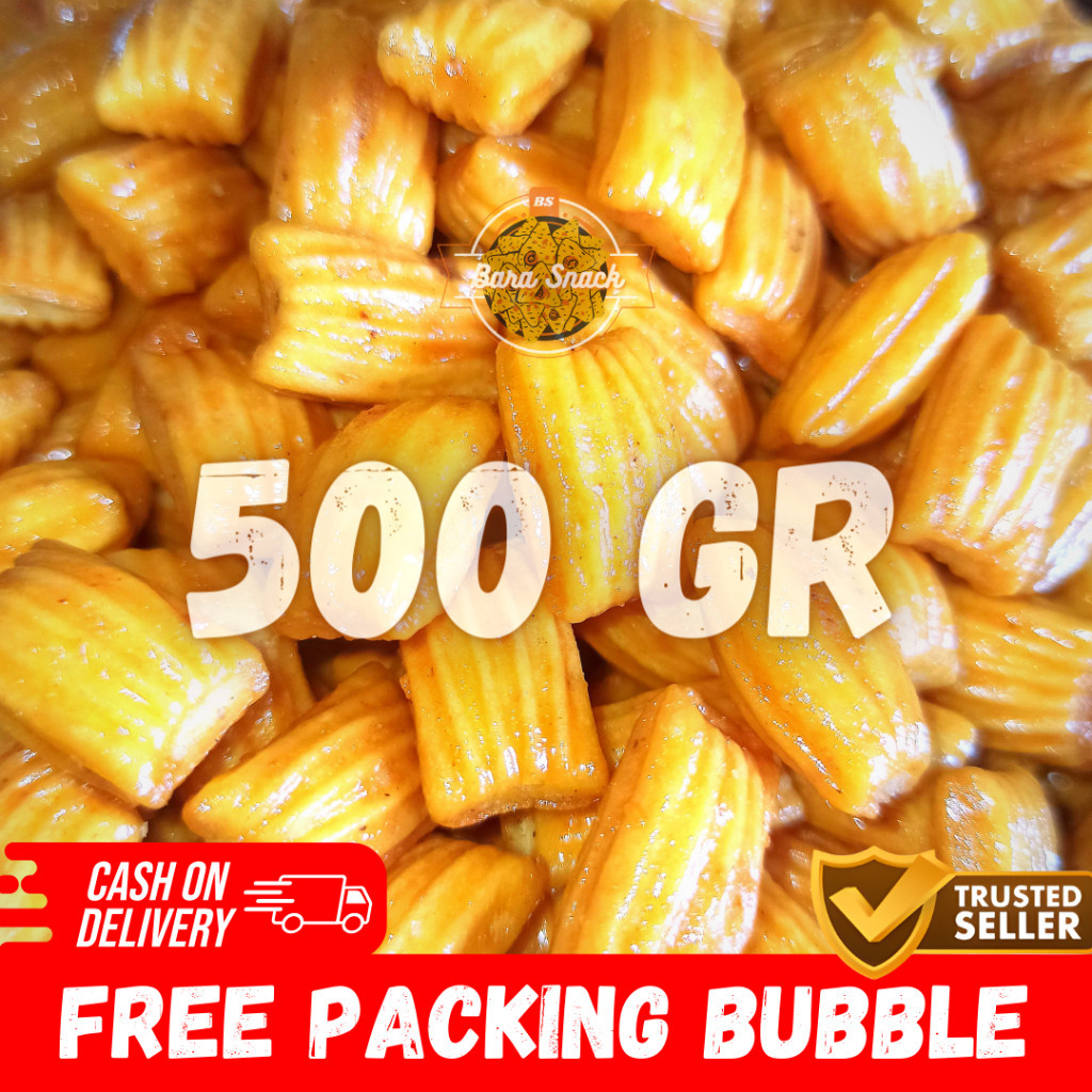 

[ 500gr ] Pang Pang Bantal Jadul Pedas Manis Premium / Camilan Snack Kiloan Murah -B