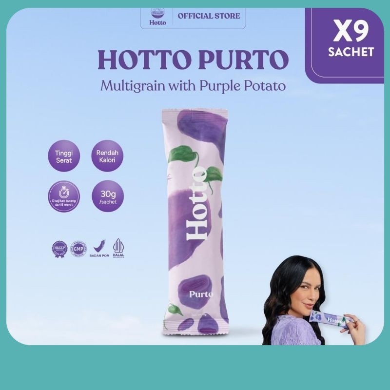 

[9 SACHET] Hotto Purto Multigrain with Purple Potato Joystar