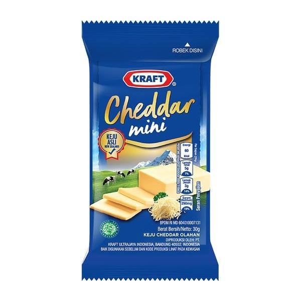 

KRAFT CHS CHEDDAR MINI 30G