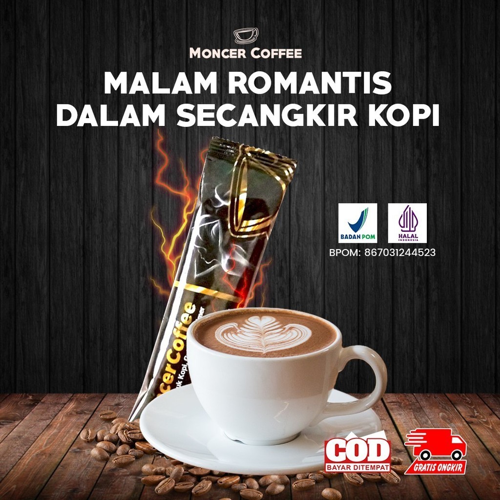 

SURABAYA - MON-CER COFFEE KOPI HERBAL STAMINA KUAT TAHAN LAMA | BPOM ORIGINAL