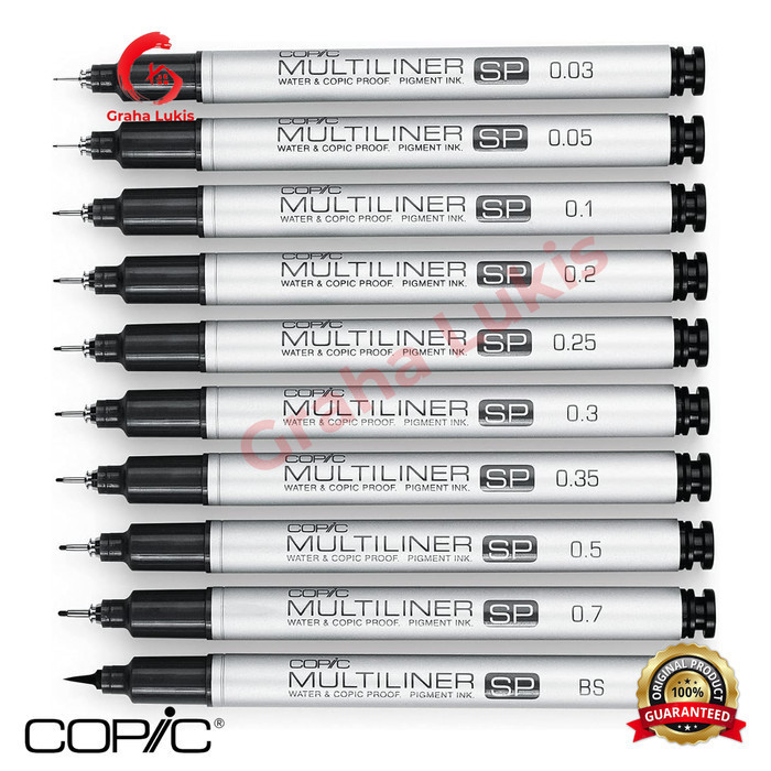 

COPIC MULTILINER SP PEN - 0,05 mm