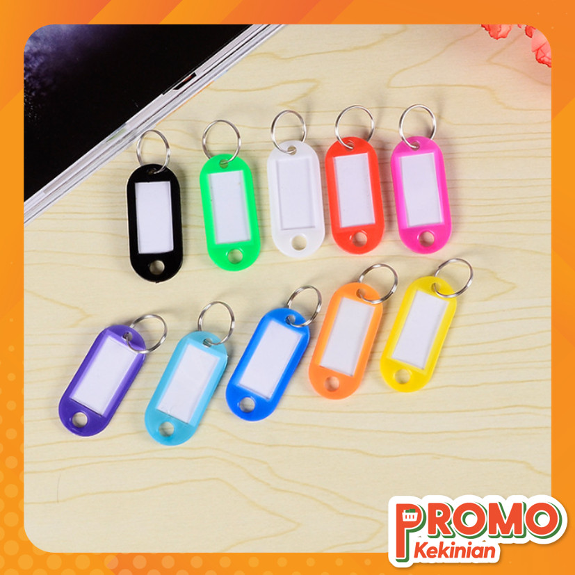 

Promo Kekinian - 6220 Keychain Ring Name Tag / Personalisasi Gantungan Kunci Anda
