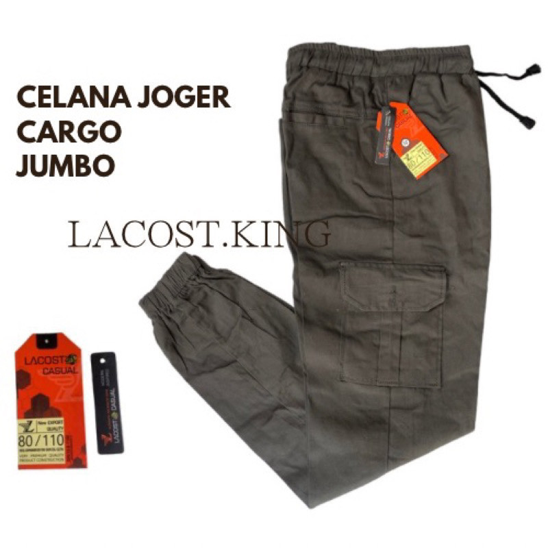 CELANA JOGER PANTS CARGO JUMBO pria