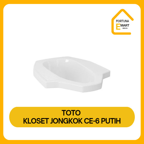 TOTO Kloset Jongkok CE-6 Putih