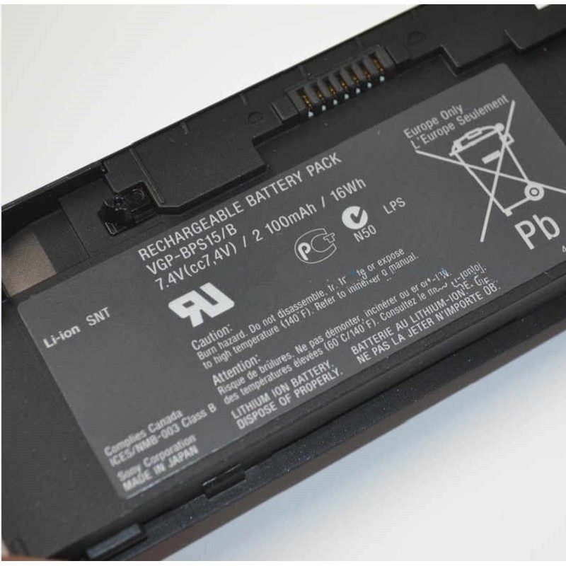 Baterai SONY VAIO VGP-BPS15/B VGP-BPL15/B VGN-P11Z/G