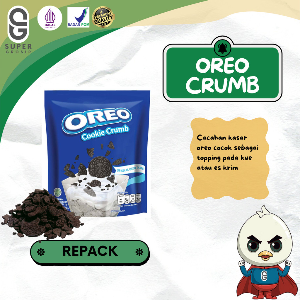 

Oreo Cookie Crumb Kemasan Repack