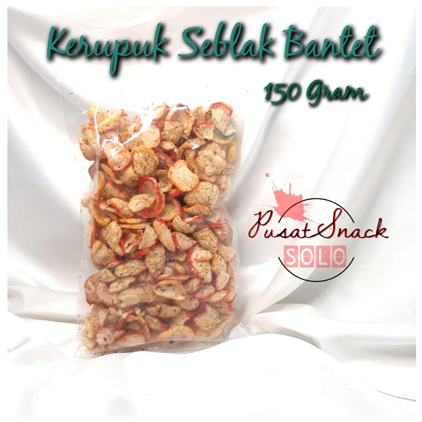 

KERUPUK JABLAY / KERUPUK Seblak Bantet 150gr