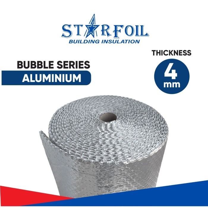 Aluminium Foil Bubble Peredam Panas Atap Tebal 4mm