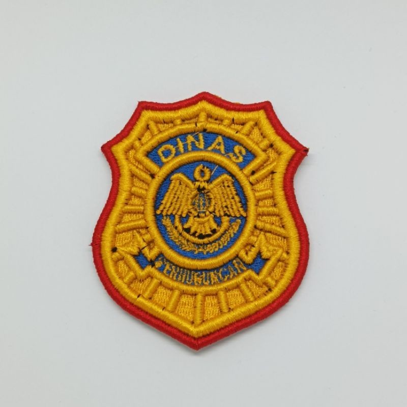 Bordir Logo Bordir Timbul Kewenangan Dishub / Logo Timbul Kewenangan Dishub / Bordir Logo Timbul Kew