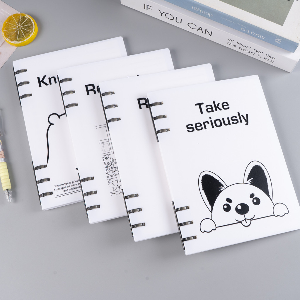 

Ready Notebook Aesthetic Korea Besar / Buku Binder A5 / Buku Jurnal Kartun minimalis / Buku Catatan Lucu / Sampul Buku Aesthetic / Loose Leaf Notebook Notepad / Buku Tulis Sekolah / Alat Tulis Stationery Siswa University