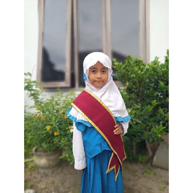 selempang wisuda ukuran anak. selempang wisuda polos Selempang Wisuda