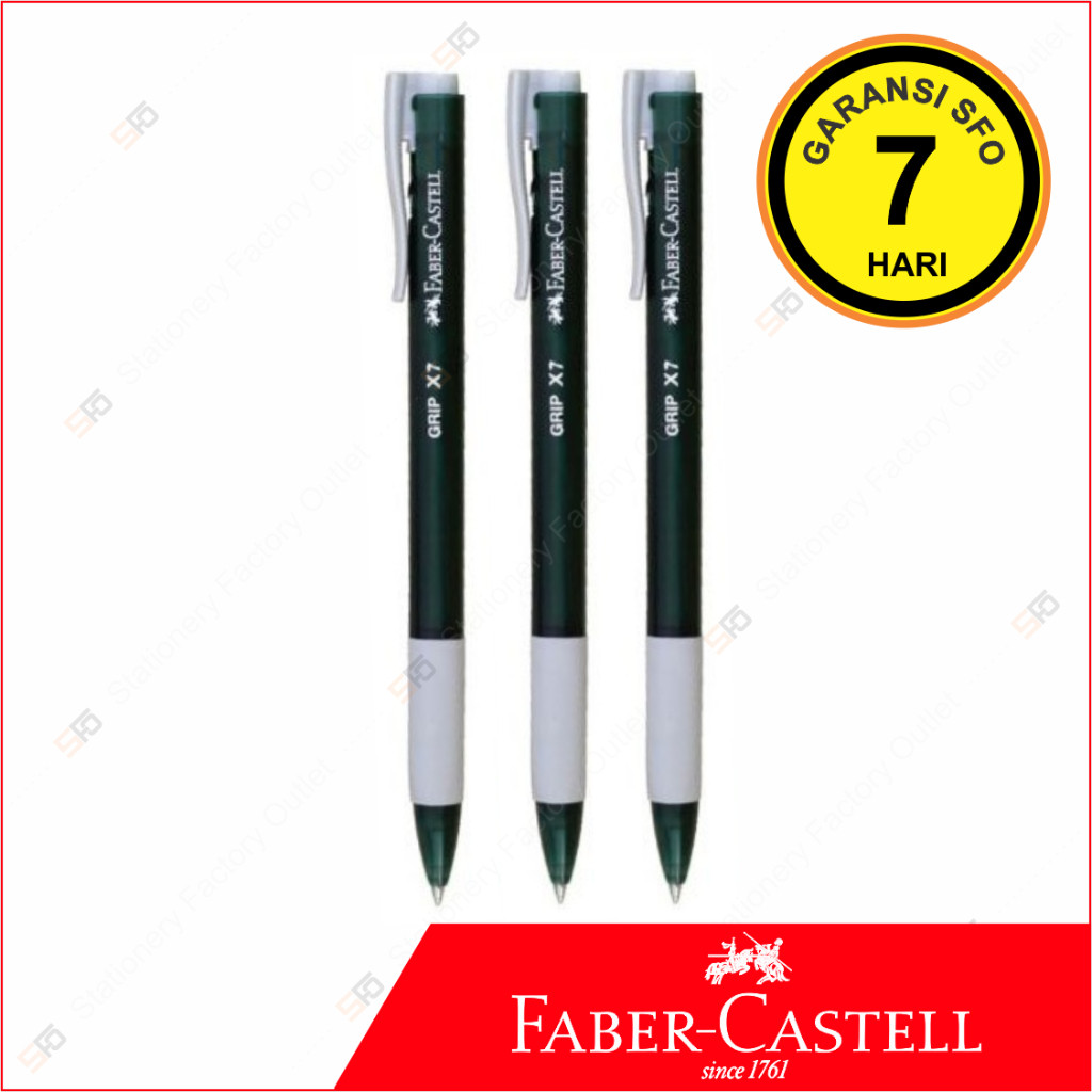 

Pen Grip X7 Faber Castell - Pulpen 0.7mm - Codeline Stationery