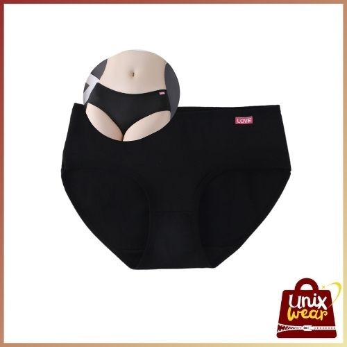 UnixWear - Celana dalam Wanita CD Hitam Polos