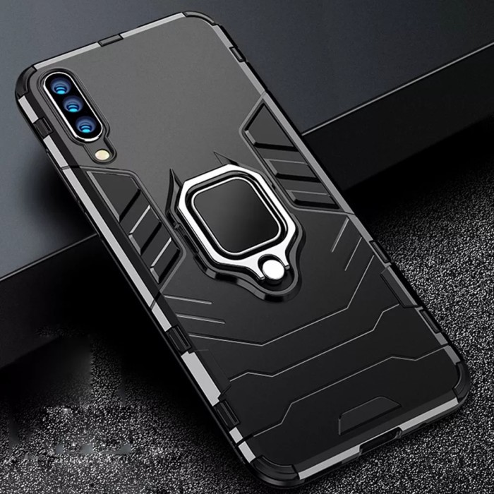 SAMSUNG A50 A50S CASE ROBOT ARMOR IRING STANDING CASE #SNWIRC
