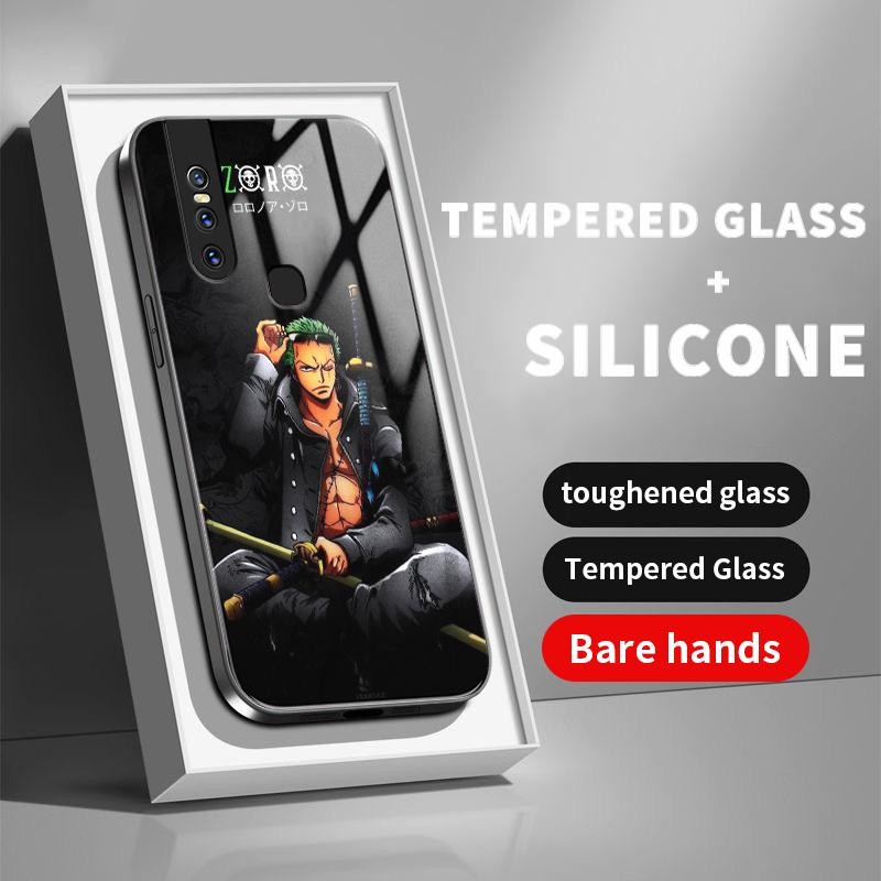 Kaca Glass Case For Vivo V15 V5 V5s V5 Lite V9 Youth V9 V9 6GB V15 Pro V17 V17 Neo V17 Pro V19 V19 N