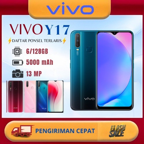 FLASH SALE DAN COD HP VIVO Y17 8/256GB FULLSET - Smartphon hp Android Garansie
