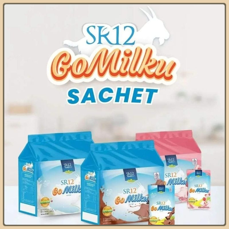 

Gomilku Sachet SR12 Susu Kambing Etawa Isi 40pcs