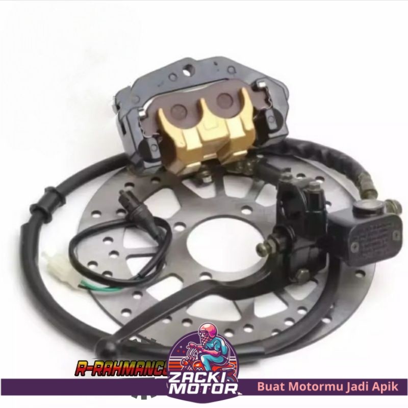 REM CAKRAM DEPAN ASSY KOMPLIT MASTER SET FIZR FIZ R JUPITER VEGA OLD MASTER REM ATAS SET KALIPER PIR