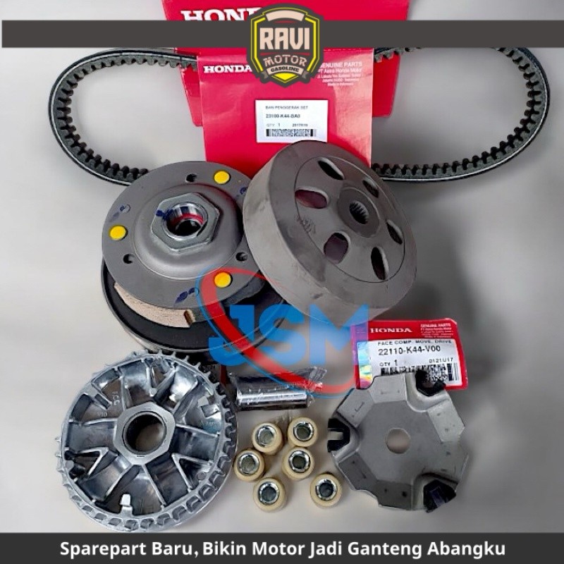 FULL SET PAKET CVT HONDA BEAT FI ESP/BEAT POP/BEAT STREET/VARIO 110 FI