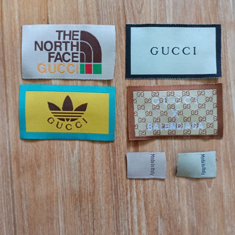 

kaos OfficialTag label Guci fullset