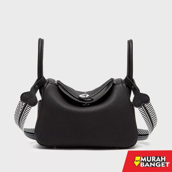 tas selempang wanita simple elegan TAS IMPORT WANITA KULIT HOBO KOREA FASHION TAS SELEMPANG WANITA M