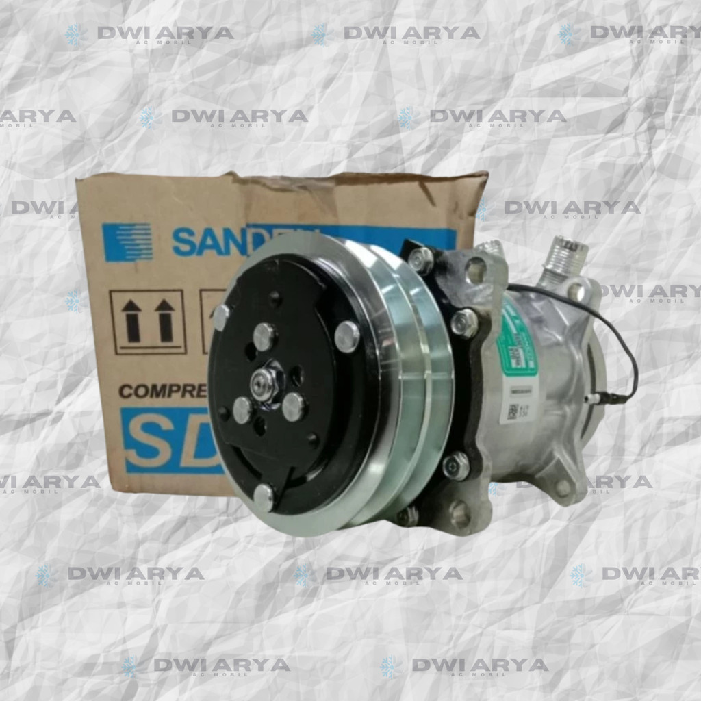 COMPRESSOR/KOMPRESOR ASSY SD507 UNIVERSAL 24V ORIGINAL SANDEN SD7H13