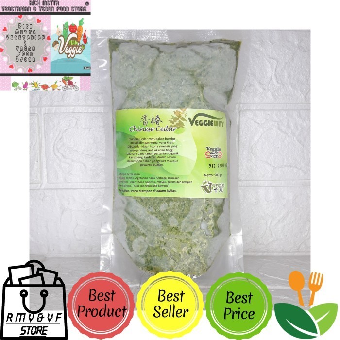 

Veggie Way Chinese Cedar Bumbu Xiang/Siang Chun 500gr Vegetarian Vegan