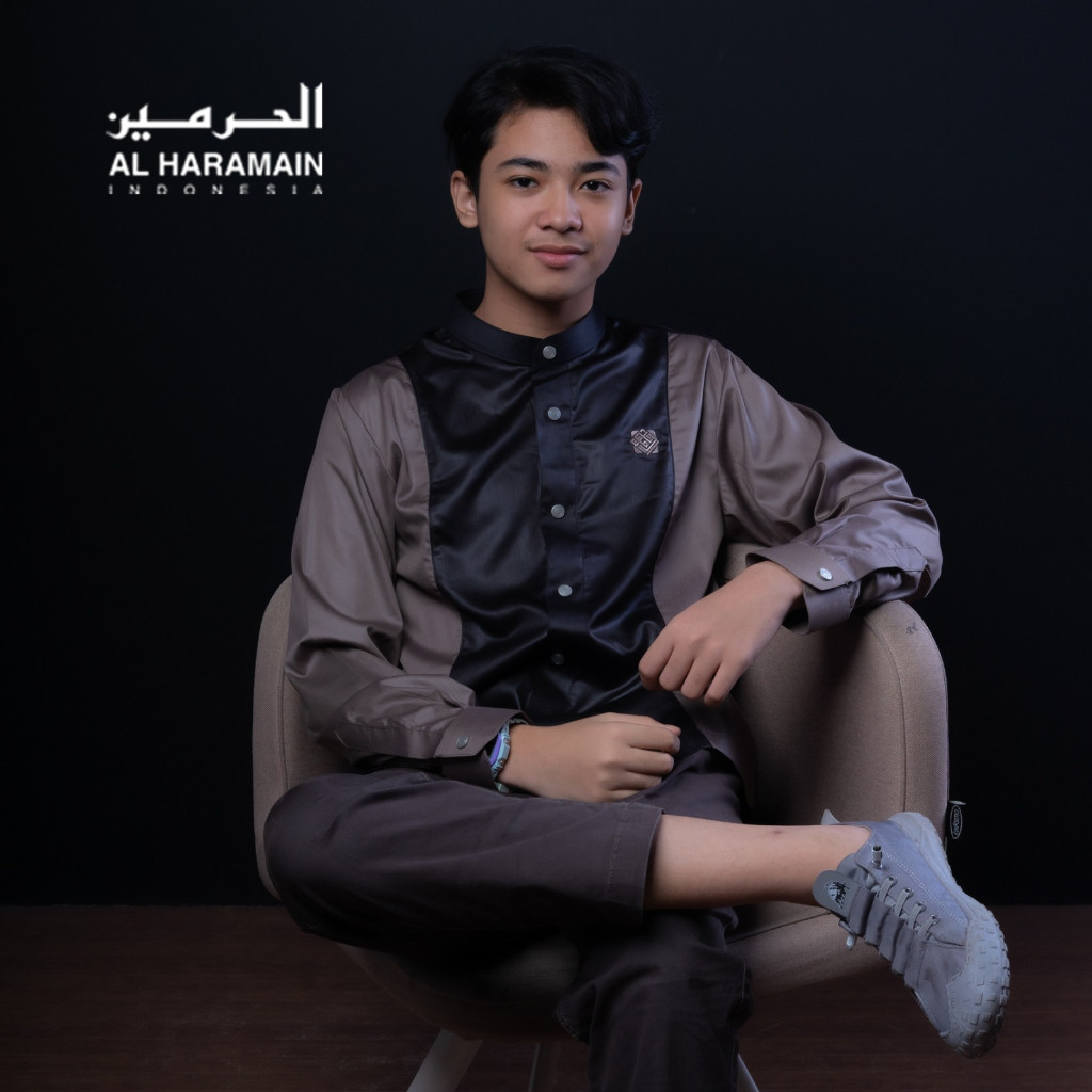 Atasan AL Haramain Kemeja Koko Pria Kombinasi (44) | Hitam | Coklat Tua | Coklat Susu | Coklat Kopi 