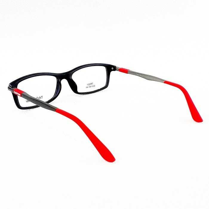 frame kacamata tag heuer titanium plus baca progresif photocromic - coklat, Frame aja