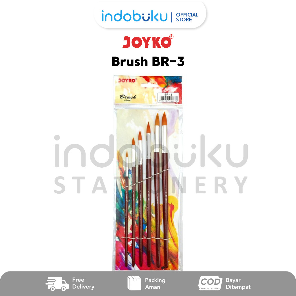 

Brush Kuas Lukis Cat Air / Cat MinyakJoyko BR-3