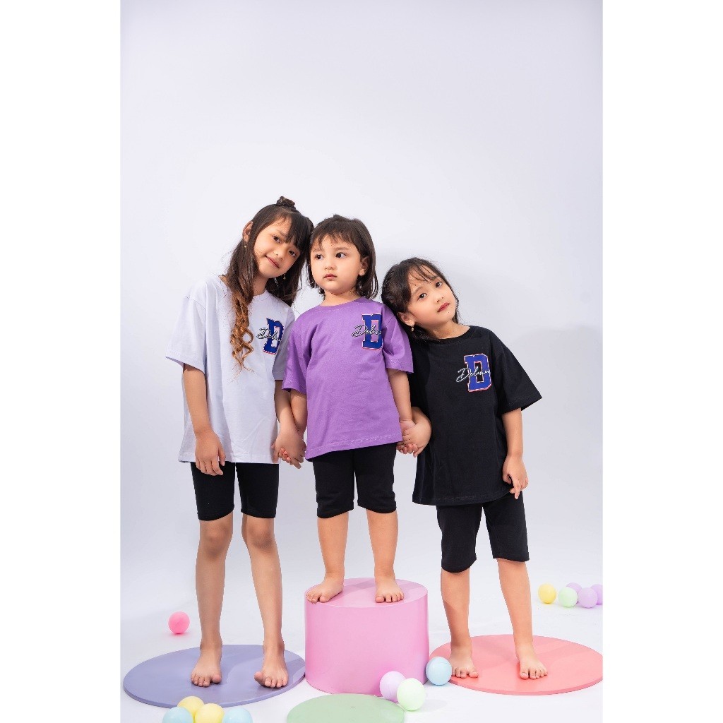 WE45YH Original Deliwafa - T-Shirt KIDS  (Kaos Anak) - Authentic