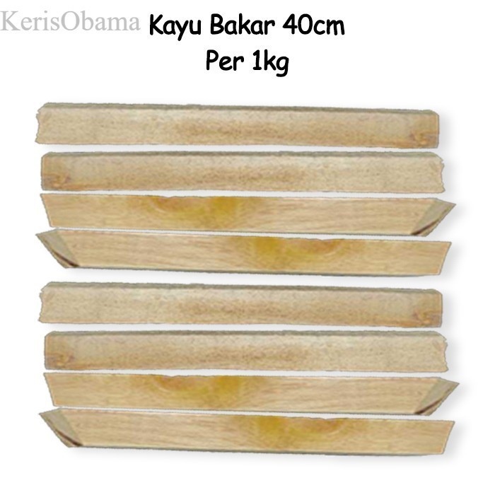 

Kayu Bakar Albasia Kering 40 cm Siap Pakai BBQ Api Unggun 1 kg murah