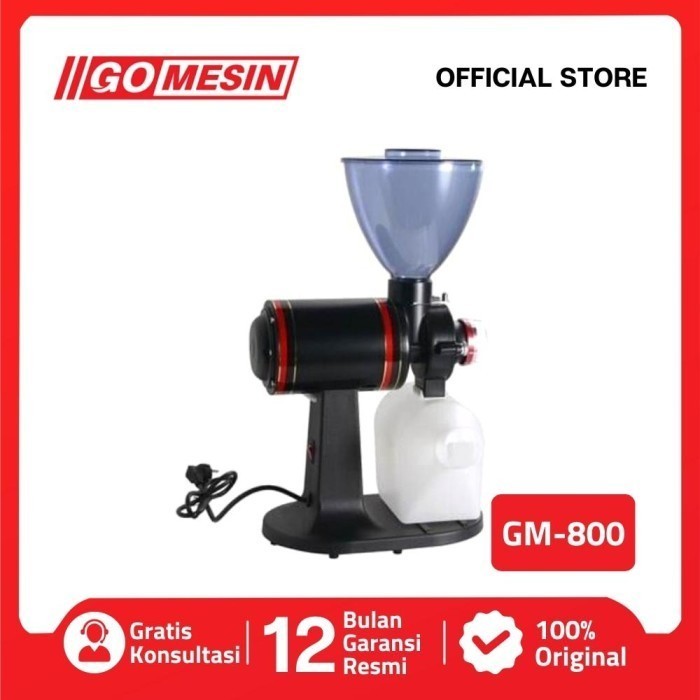 COFFEE GRINDER GOMESIN GM 800 MESIN GILING BIJI KOPI GM-800 ORIGINAL