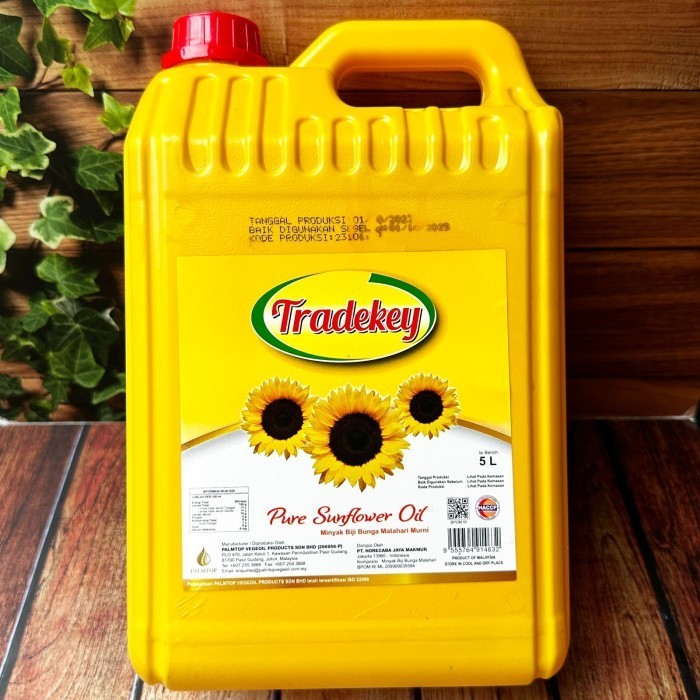 

Tradekey Sunflower Oil / Minyak Bunga Matahari - 5LT [EKSPEDISI]