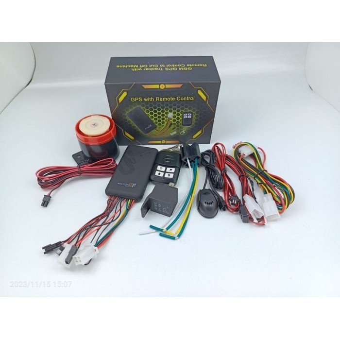 Gps Tracker GT06 + Remote Control anti maling motor matikan mesin jarak jauh