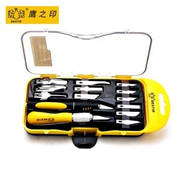 

14PCS CARVING KNIFE SET / PISAU UKIR SET BESTIR 96242 PREMIUM