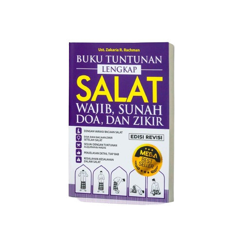 Buku Tuntunan Lengkap Salat Wajib Sunah Doa Dan Zikir Edisi Revisi - Zakaria R. Rachman
