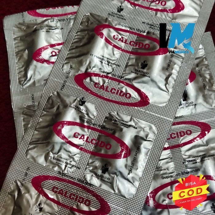 murah- calcido calcium osteoporosis aman untuk ibu hamil -ORI ✔️