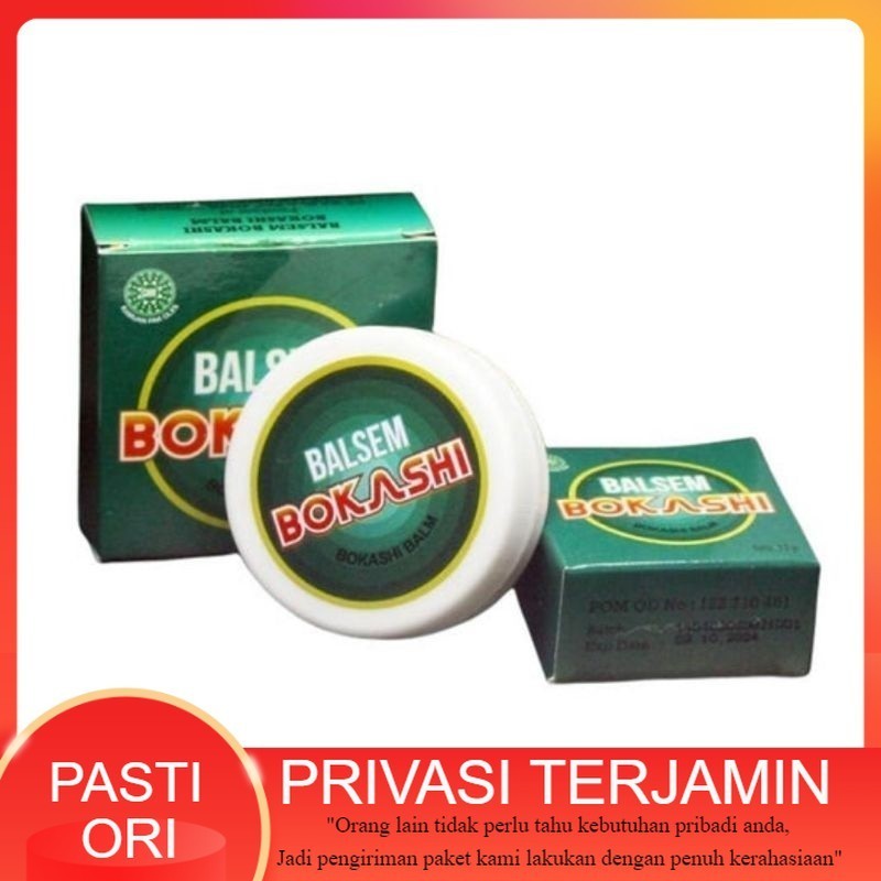 Balsem Bokashi 15 g / BALSEM BOKASHI / Balsem Bokashi Ramuan Pak Oles Bali