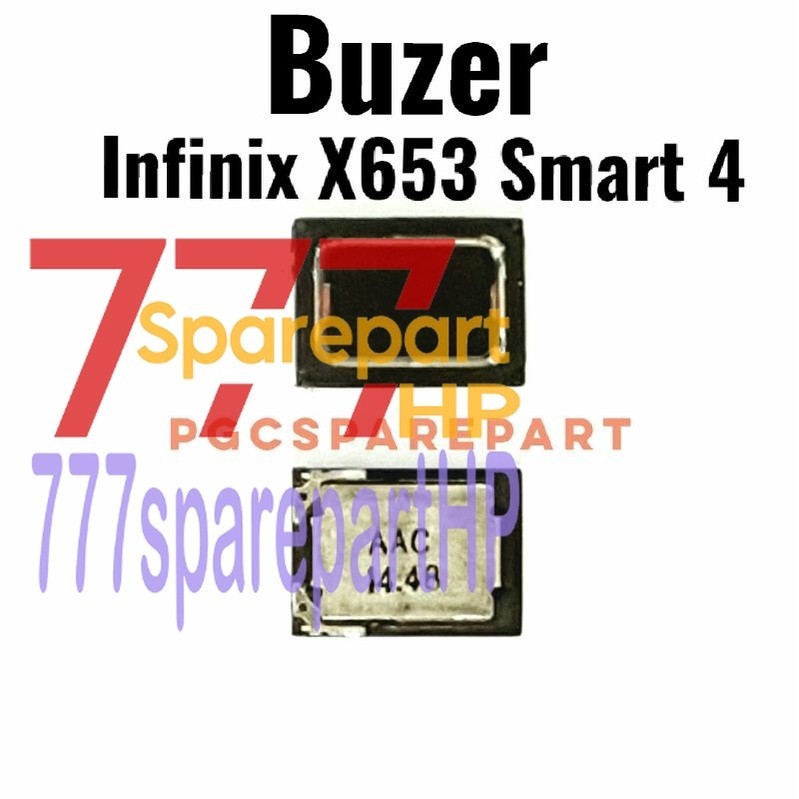 Original Buzzer Loud Speaker Infinix X653 Smart 4 - Loudspeaker Bazer Buzer Bezer - 777sparepartHP