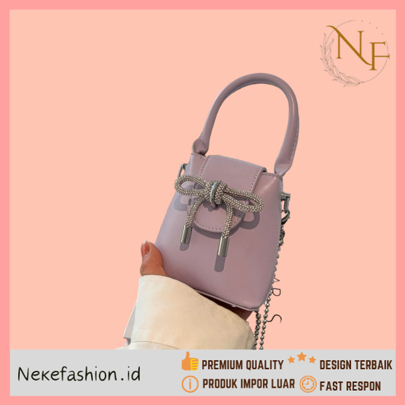 NEKE FASHION Premium Kualitas - Tas Selempang Kecil Tas Mini Tas Pergi Wanita Tas Pergi Cewek Tas Pe