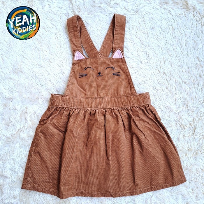 OVERALL DRESS HnM KIDS ANAK CEWEK PEREMPUAN SIZE 1½ 2 TAHUN