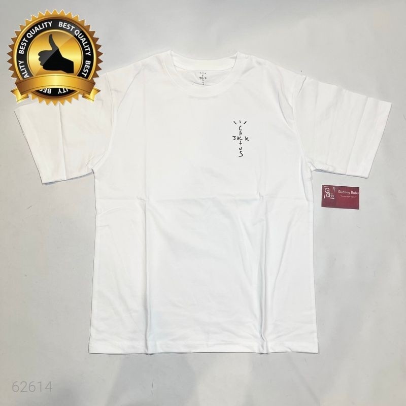 Tshirt Travis Scott Cactus Jack White Tee BNIP A5