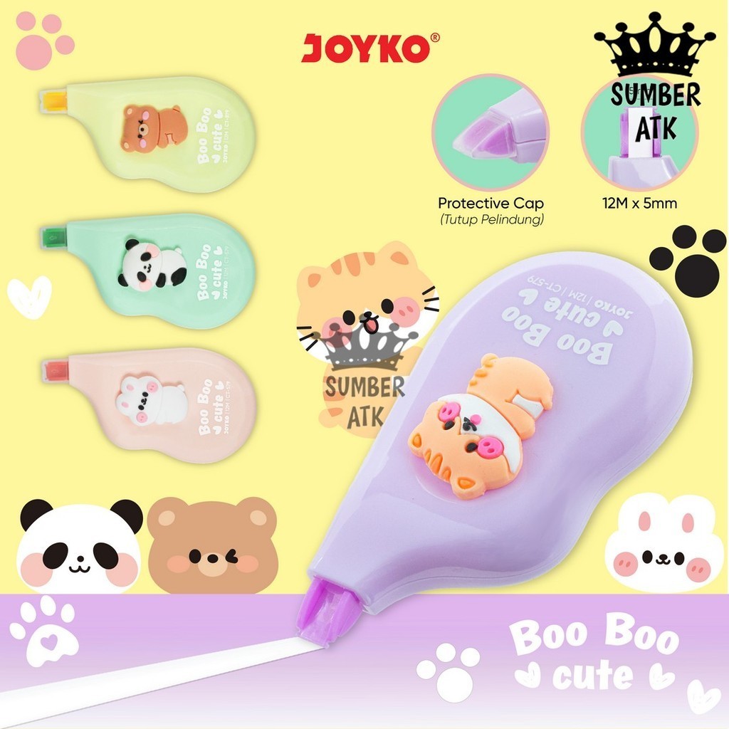 

Pita Koreksi Correction Tape Joyko CT-579