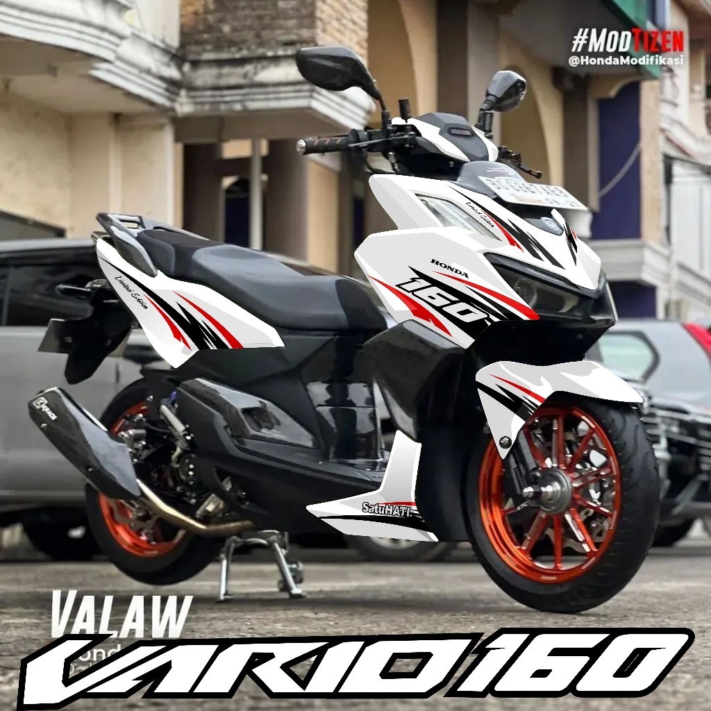 Striping Vario 160 Cbs Abs Stiker Vario 160 Striping list vario Aw - 367