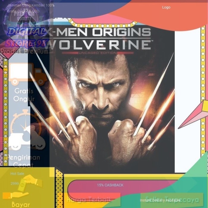 X-Men Origins Wolverine - PC  Game Adv  - LINK DOWNLOAD - GAME LAPTOP - GAME KOMPUTER