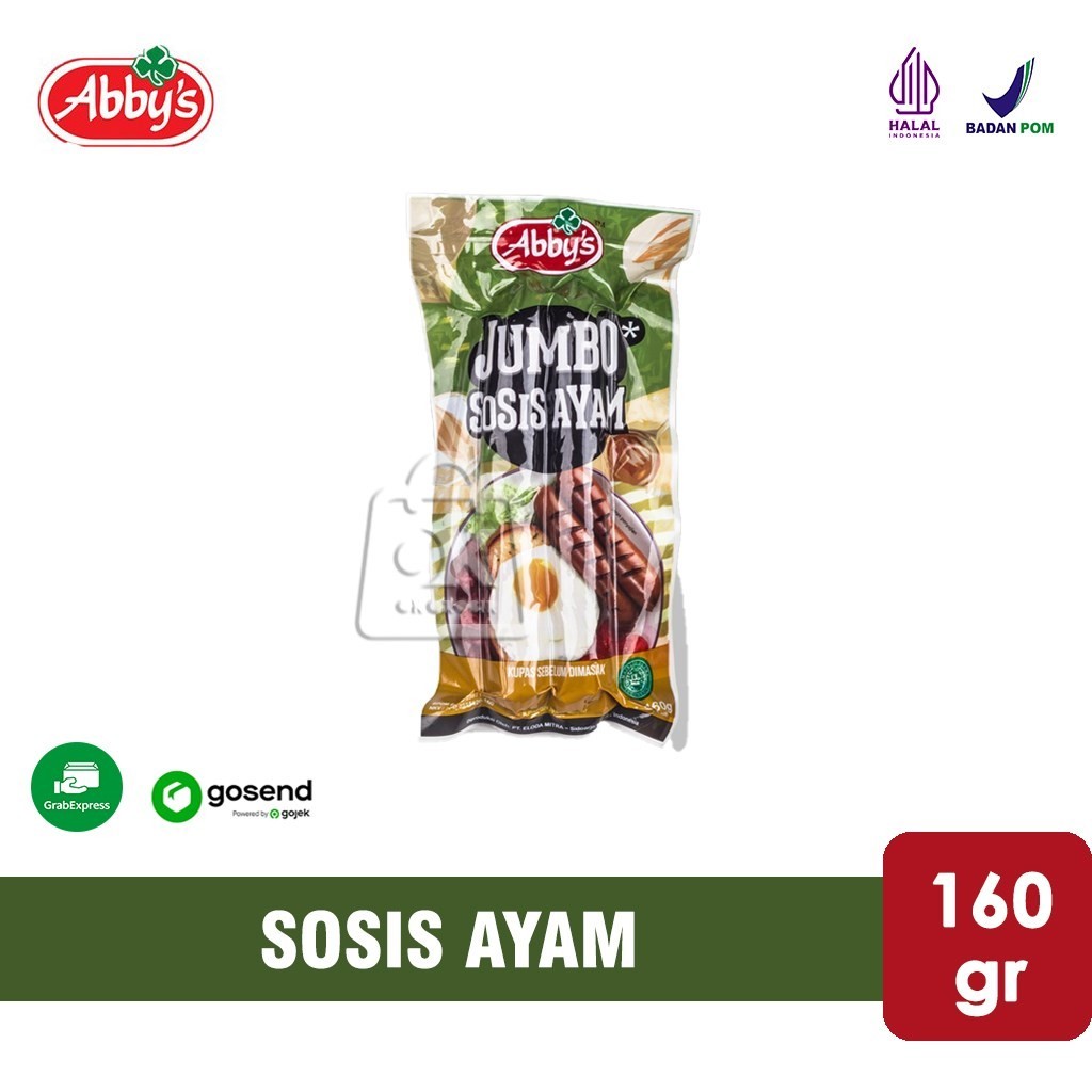 

Sosis Ayam Jumbo Abby's isi 2 (KHUSUS INSTANT)