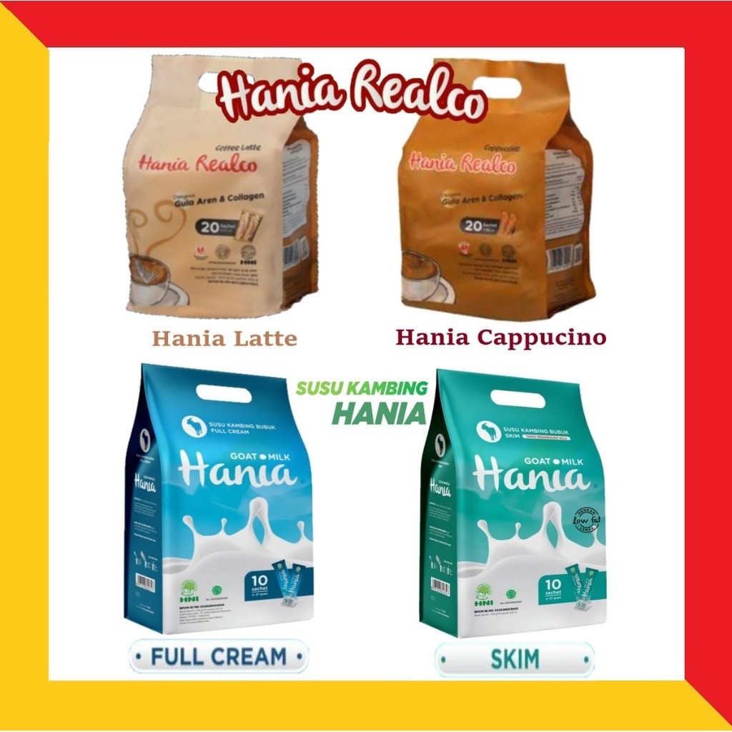 

TERMURAH Hania Susu Kambing - Hania Realco HALAL099